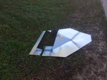 A recent roofer job in the area