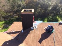 A recent roofer job in the area