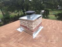 A recent roofer job in the area