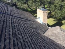 A recent roofer job in the area