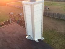 A recent roofer job in the area