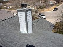 A recent roofer job in the area