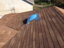 A recent roofer job in the area