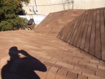 A recent roofer job in the area