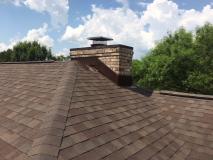 A recent roofer job in the area