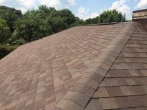 A recent roofer job in the area