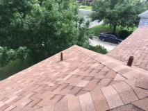 A recent roofer job in the area