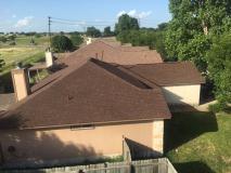 A recent roofer job in the area