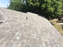 A recent roofer job in the area