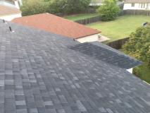 A recent roofer job in the area