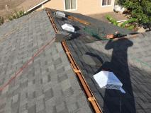 A recent roofer job in the area