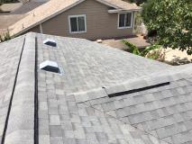 A recent roofer job in the area